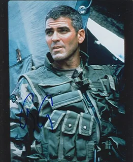 George Clooney autograph