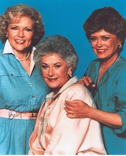 Betty White autograph