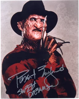 Robert Englund autograph