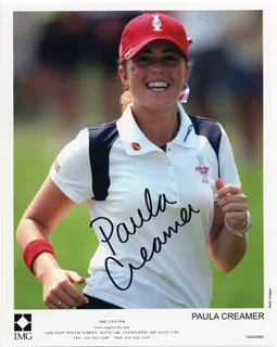 Paula Creamer autograph