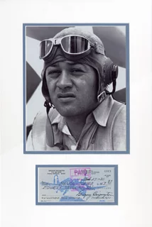 Pappy Boyington autograph