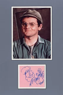 Gary Burghoff autograph