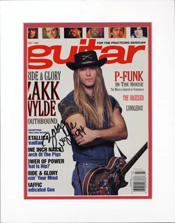 Zakke Wylde autograph
