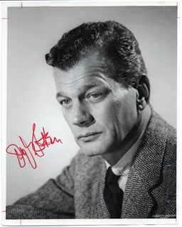Joseph Cotten autograph