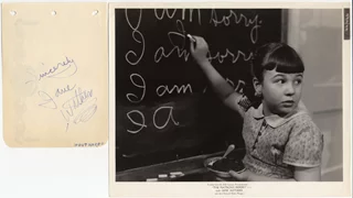 Jane Withers autograph
