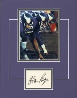 Alan Page autograph