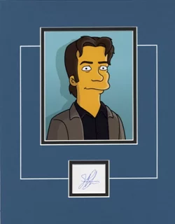 Jason Bateman from The Simpsons autograph