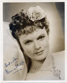 Anna Neagle autograph