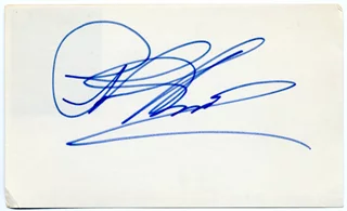 Phil Harris autograph