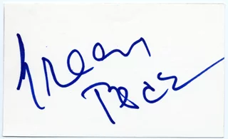 Gregory Peck autograph