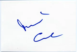 Michael Caine autograph