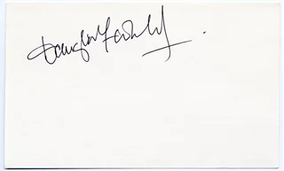 Douglas Fairbanks autograph