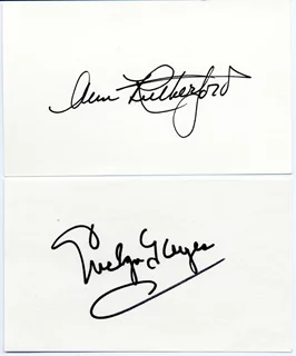 Gone With The Wind autograph
