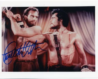 Charlton Heston autograph