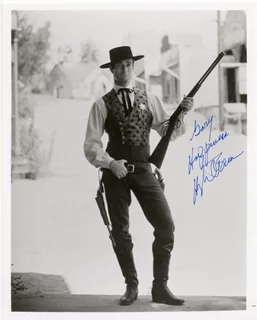 Hugh O'Brian autograph