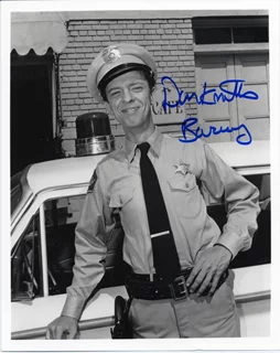 Don Knotts autograph