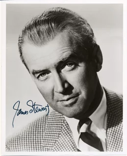 James Stewart autograph