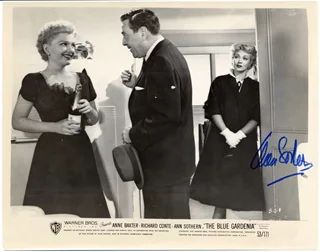 Ann Sothern autograph