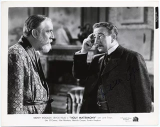 Melville Cooper autograph