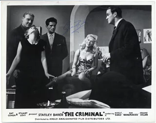 Stanley Baker autograph
