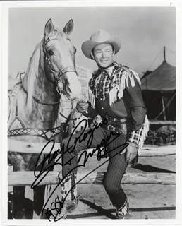 Roy Rogers autograph