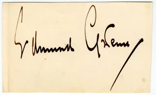 Edmund Gwenn autograph