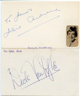 Mary Poppins autograph