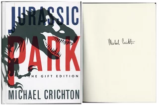 Michael Crichton autograph
