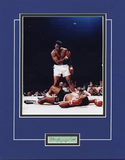 Muhammad Ali autograph