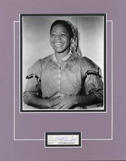 Butterfly McQueen autograph