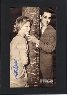 Romy Schneider autograph