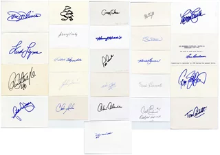 Baseball Signature Collection autograph