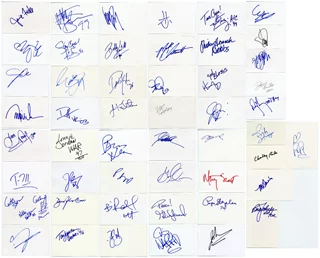 Music Signature Collection autograph