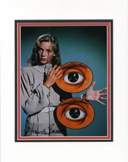 Lauren Bacall autograph