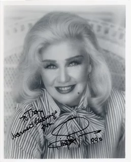 Ginger Rogers autograph