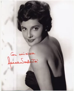 Rossana Podesta autograph