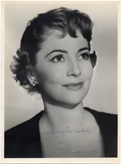 Olivia de Havilland autograph
