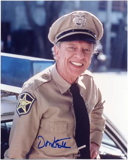 Don Knotts autograph