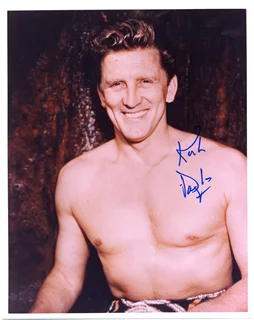 Kirk Douglas autograph
