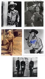Actor Group Lot 3 autograph