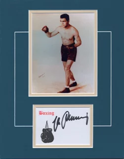 Max Schmeling autograph