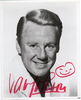 Van Johnson autograph
