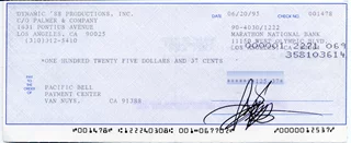 George Clooney autograph