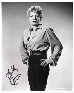 Shelley Winters autograph