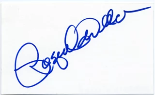 Raquel Welch autograph