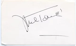 Mel Torme autograph