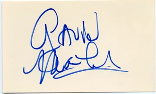 Gavin McLeod autograph