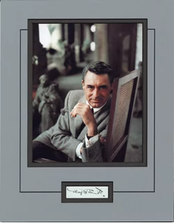 Cary Grant autograph