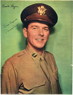 Ronald Reagan autograph