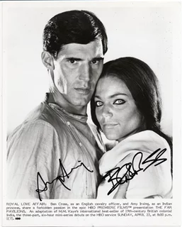 Ben Cross & Amy Irving autograph